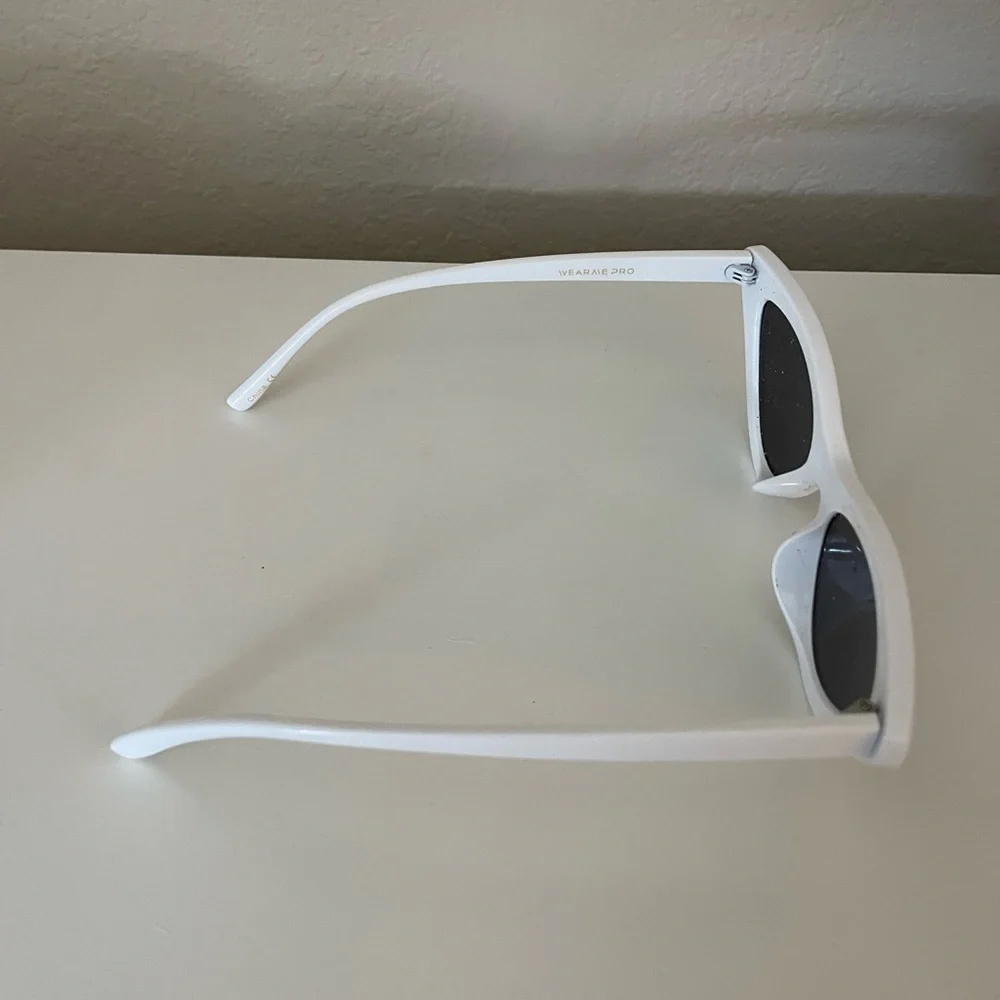 Amazon white retro sunglasses